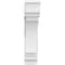 Ekena Millwork Standard Thorton Architectural Grade PVC Bracket with Traditional Ends, 3"W x 16"D x 16"H BKTP03X16X16THR01 - alternate 2